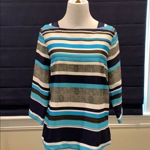 Like new blouse. Side zip. Dry clean only